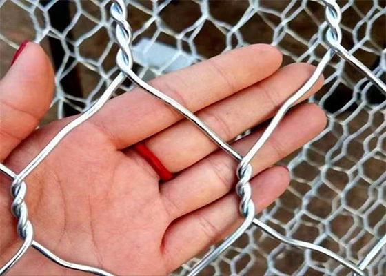 Цинковые покрытые габионные коробки матрасы рены каналы облицовка реки банки габионные проволочные корзины