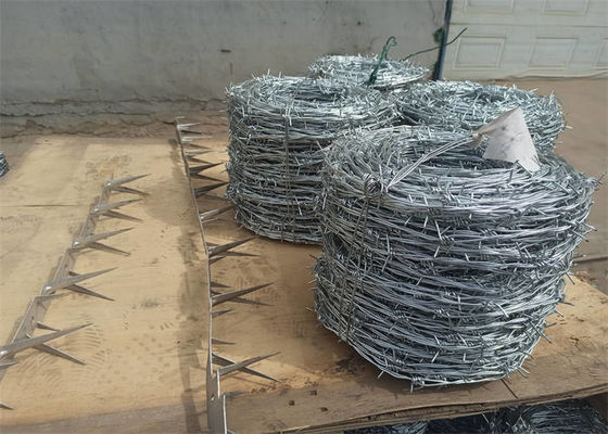 ПВХ-покрытая бобовая проволока с двойной нитью, оцинкованная бобовая проволока серебряный цвет